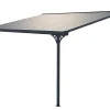 Aanleunende Pergola In Aluminium 13,2M Antraciet Alvaro - L436Xd305Xh240/285 Cm