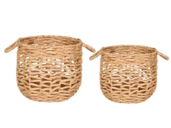 Adra Mand O30/35Cm Set Van 2 Naturel.