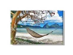Afdrukken Op Canvas Zee 4, Veelkleurig, 70X3X45 Cm, Epikasa