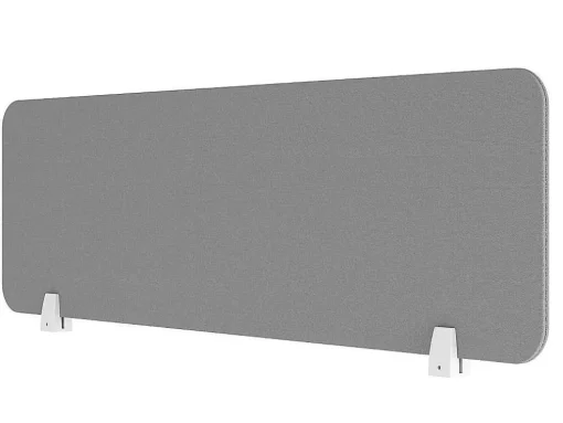 Afscheiding Voor Professioneel Bureau - Stof - Grijs - L110 Cm - Downtown