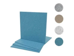 Akoestisch Wandpaneel Mcw-L52 (Set Van 4), Blauw