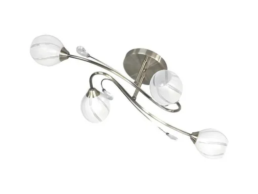 Alanis Hanglamp, Messing, Wit, 79X40X23 Cm, Epikasa