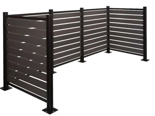 Aluminium Afvalemmerhek Mcw-K57, Grijs