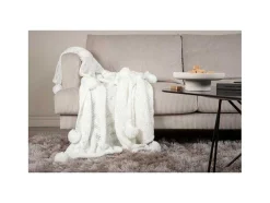 Anny Plaid 170X130Cm Wit.