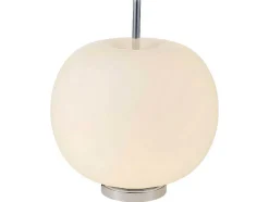 Apple Tafellamp, Chroom, Wit, 30X30X35 Cm, Epikasa