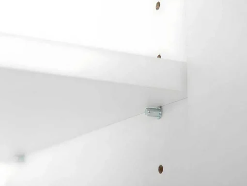 Arconati Badkamerkast Voor Wasmachine 2 Deuren, 2 Open Vakken Wit.