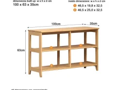 Arona Schoenenkast, Bank Honing.