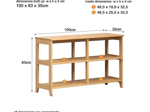 Arona Schoenenkast, Bank Honing.