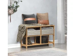Arona Schoenenkast, Bank Honing.