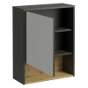 Badkamer Muurkast - Antraciet - 60 Cm - Yangra