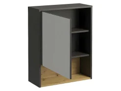 Badkamer Muurkast - Antraciet - 60 Cm - Yangra