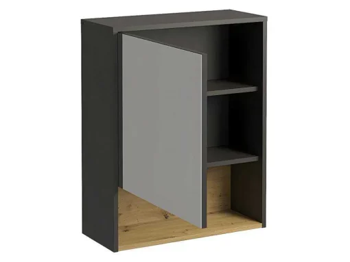 Badkamer Muurkast - Antraciet - 60 Cm - Yangra