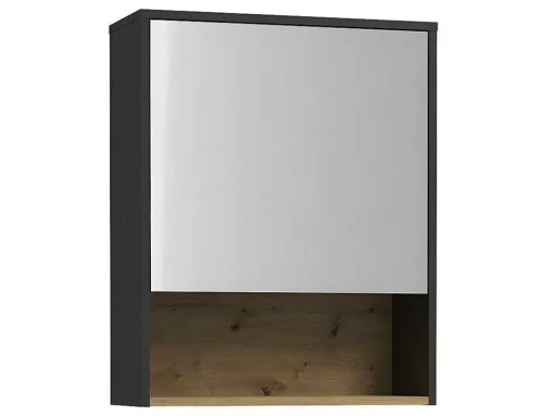 Badkamer Muurkast - Antraciet - 60 Cm - Yangra