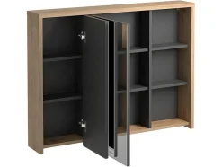 Badkamer Muurkast - Naturel Kleur - 100 Cm - Purnal