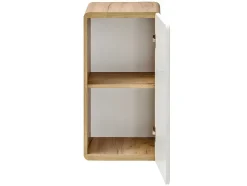 Badkamerkast Naturel En Wit - L32 X B35 X H68 Cm - Aruba
