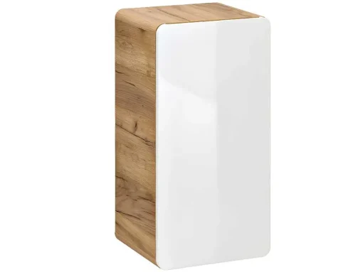 Badkamerkast Naturel En Wit - L32 X B35 X H68 Cm - Aruba