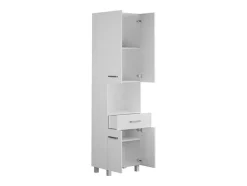 Badkamerkast Op Poten - 180 Cm - Wit - Minela