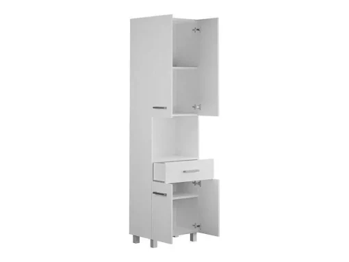 Badkamerkast Op Poten - 180 Cm - Wit - Minela