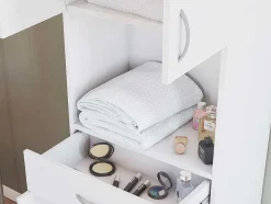 Badkamerkast Op Poten - 180 Cm - Wit - Minela