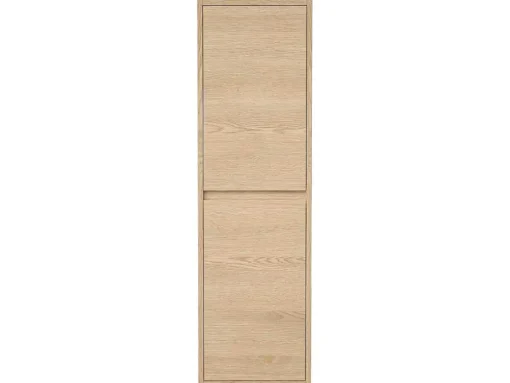 Badkamerkolom - Eikenfineer - L30 X B35 X H120 Cm - Enosea