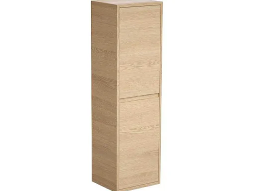 Badkamerkolom - Eikenfineer - L30 X B35 X H120 Cm - Enosea