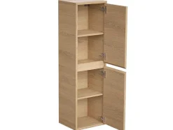 Badkamerkolom - Eikenfineer - L30 X B35 X H120 Cm - Enosea