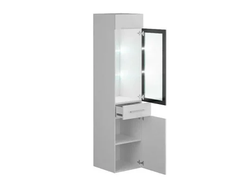 Badkamerkolom Zonder Leds - Wit - L30 X B30 X H132 Cm - Laurine