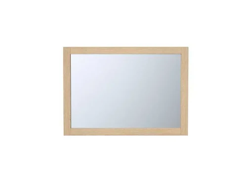 Badkamermeubel Met Opzetwastafel Van Steen Met Spiegel - Eikenfineer - 60 Cm - Milipam