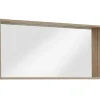 Badkamerspiegel Met Rand, Licht Naturel - L120 X H55 Cm - Quadra