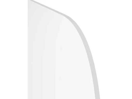 Badscherm In Industriele Stijl Met Afgeronde Hoeken - 80 X 140 Cm - Timour