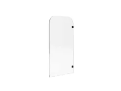 Badscherm In Industriele Stijl Met Afgeronde Hoeken - 80 X 140 Cm - Timour