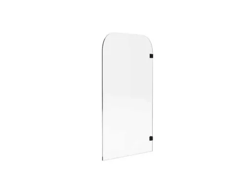 Badscherm In Industriele Stijl Met Afgeronde Hoeken - 80 X 140 Cm - Timour