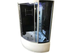 Baignoire-Douche Hydromassagehoek Chromotherapie 130 X 130 Cm - Aster