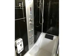 Baignoire-Douche Hydromassagehoek Chromotherapie 170 X 90 Cm - Raven