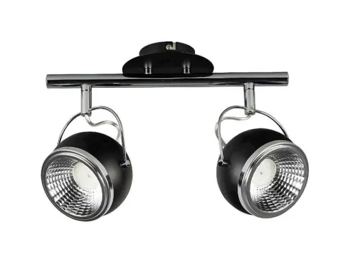 Ball Plafondlamp, Zwart, 30X13X23 Cm, Epikasa