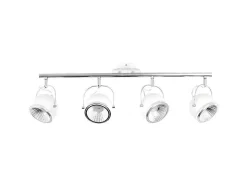 Ball Spot, Chroom, Wit, 80X13X23 Cm, Epikasa