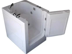Balneobad Met Deur Voor Senioren 93 X 83 X H100 Cm Lavander
