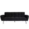 Bank Mcw-K19, Fluweel Zwart