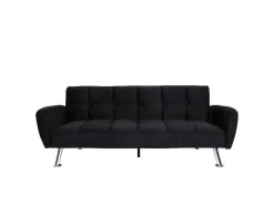 Bank Mcw-K19, Fluweel Zwart