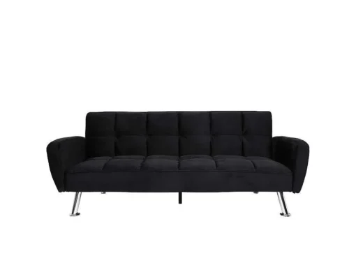 Bank Mcw-K19, Fluweel Zwart