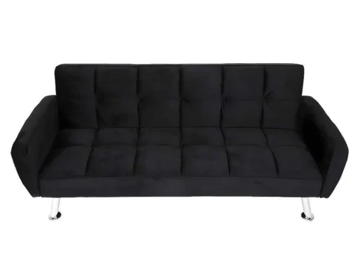 Bank Mcw-K19, Fluweel Zwart