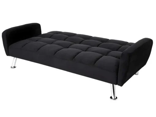 Bank Mcw-K19, Fluweel Zwart
