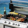 Barbecue Op Gas Met 4 Branders, 1 Rechaud Aan De Zijkant En 1 Grill 148 X 56 X 121 Cm - Roasty