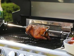 Barbecue Op Gas Met 4 Branders, 1 Rechaud Aan De Zijkant En 1 Grill 148 X 56 X 121 Cm - Roasty