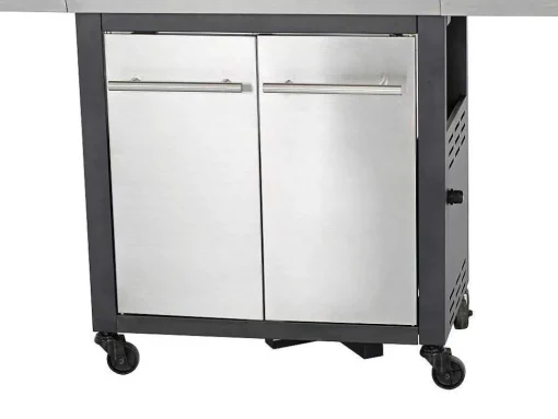 Barbecue Op Gas Met 4 Branders, 1 Rechaud Aan De Zijkant En 1 Grill 148 X 56 X 121 Cm - Roasty