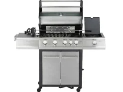 Barbecue Op Gas Met 4 Branders, 1 Rechaud Aan De Zijkant En 1 Grill 148 X 56 X 121 Cm - Roasty