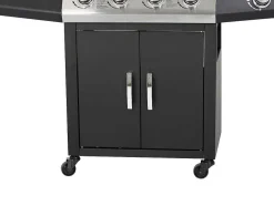 Barbecue Op Gas Met 4 Branders En 1 Rechaud Aan De Zijkant 143 X 54 X 115 Cm - Smoky