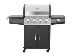Barbecue Op Gas Met 4 Branders En 1 Rechaud Aan De Zijkant 143 X 54 X 115 Cm - Smoky