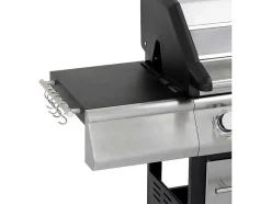 Barbecue Op Gas Met 4 Branders, 1 Rechaud Aan De Zijkant En 1 Grill 148 X 56 X 121 Cm - Roasty
