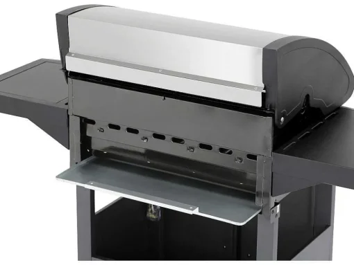 Barbecue Op Gas Met 4 Branders En 1 Rechaud Aan De Zijkant 143 X 54 X 115 Cm - Smoky